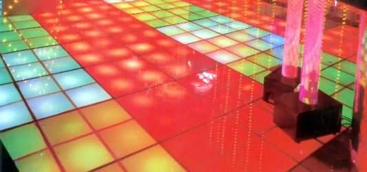 Rainbow Disco Dance Floor